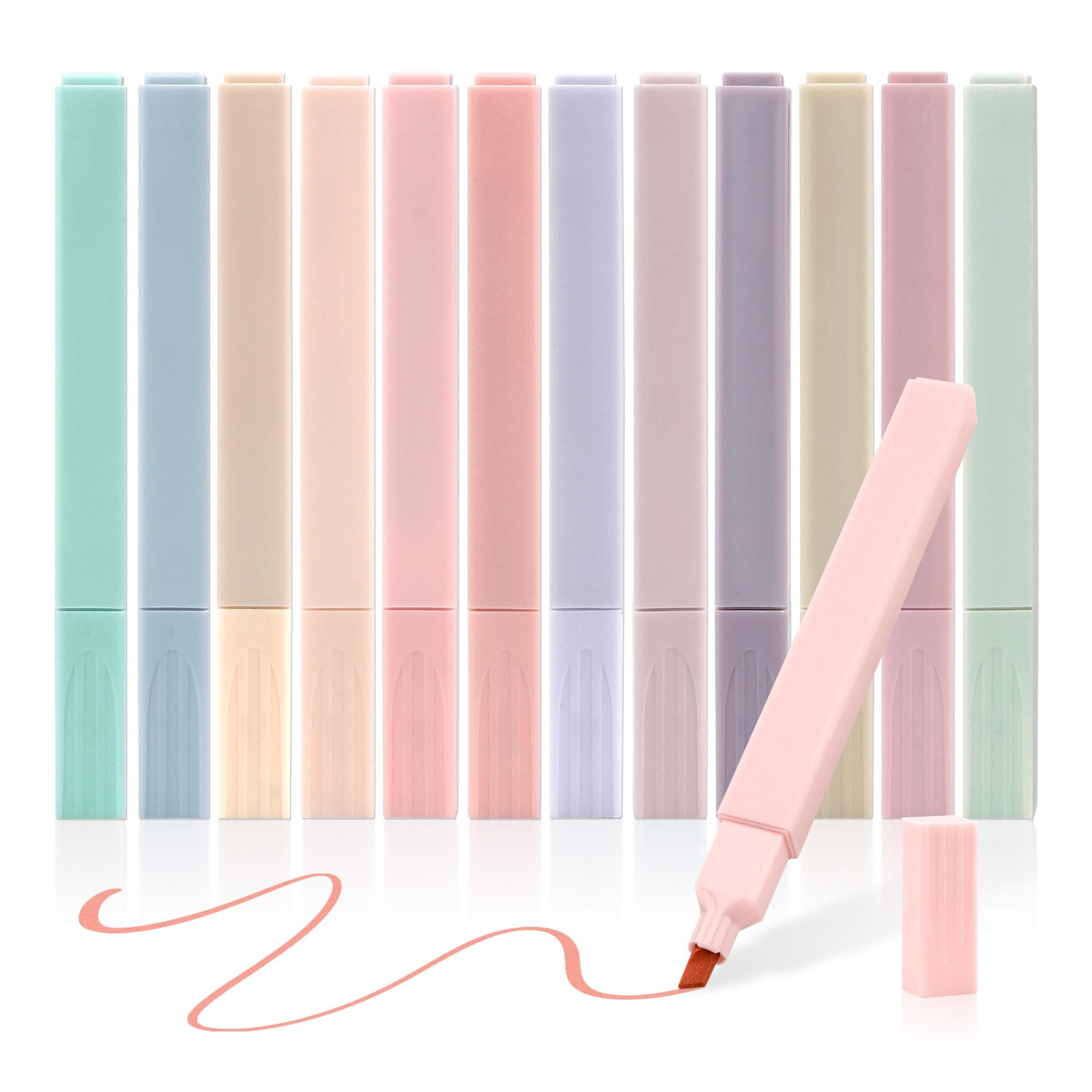 Pastell Marker Set für Bibel, 12 Stück, Highlighter Funktionalität
| Highlighter Stifte Pastell Set, 12 Stück, Bibeltex